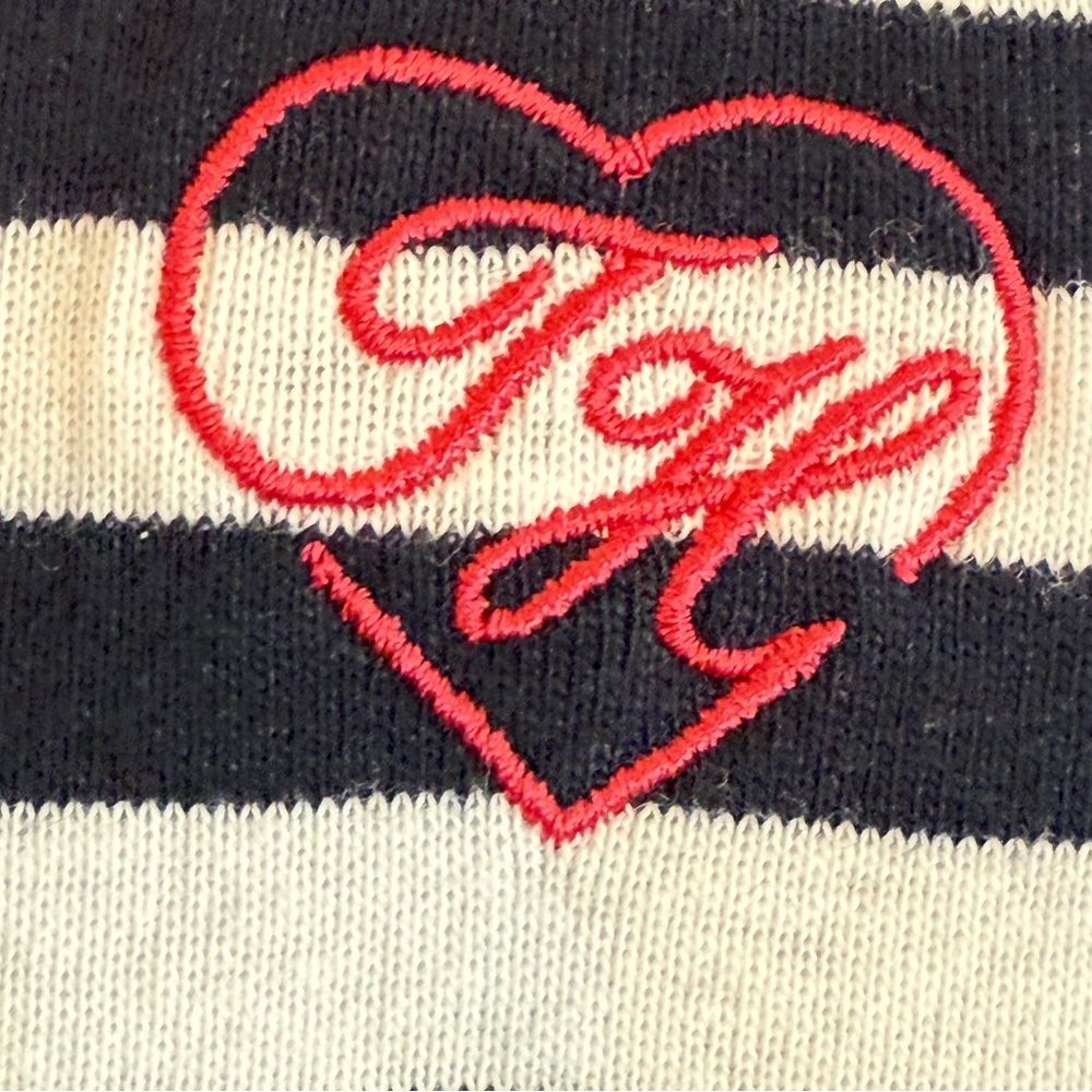 🌟 Tommy Hilfiger Striped Polo Dress – Preppy Heart Charm Vibes! 🌟 - Picture 16 of 16